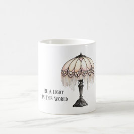 Lamp Wees Een Licht Koffiemok