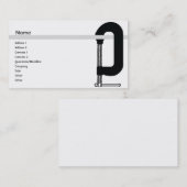 lamp - zakelijk visitekaartje (Voorkant / Achterkant)