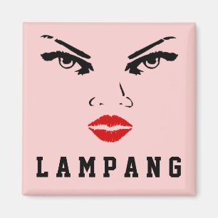 Lampang, Thailand Woman Magneet