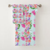 lampdeksel voor floreel patroon bad handdoek (Insitu)