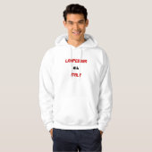 Lampedusa, Italiaanse scooter Hoodie (Voorkant volledig)