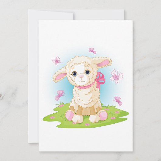 Lampen en botervliegen kaart (Voorkant)