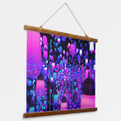 Lampen en spiegels Japanse tentoonstelling Neon Ar Hangend Wandkleed (Gebogen)