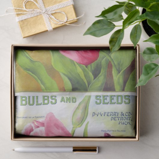  lampen en zaden 1912 Tulpen Tissuepapier (Geschenk)