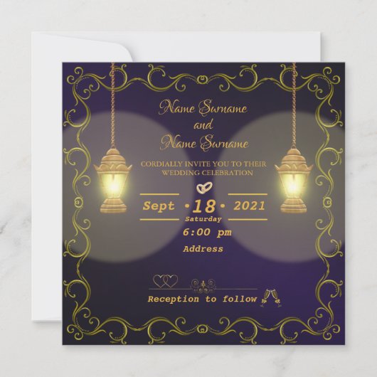 Lampen Kaart (Voorkant)