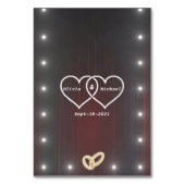 Lampen Kaart (Achterkant)