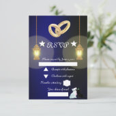 Lampen RSVP Kaartje (Staand voorkant)