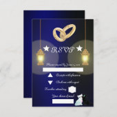 Lampen RSVP Kaartje (Voorkant / Achterkant)