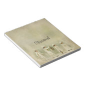 lampjes sneeuw notitieblok (Schuin)