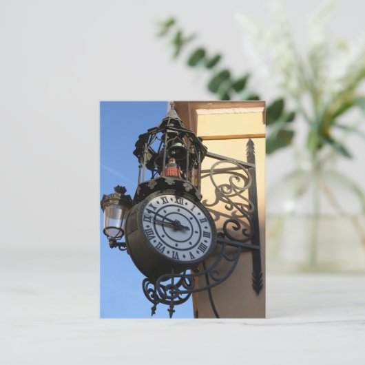 Lampklok Briefkaart (Staand voorkant)