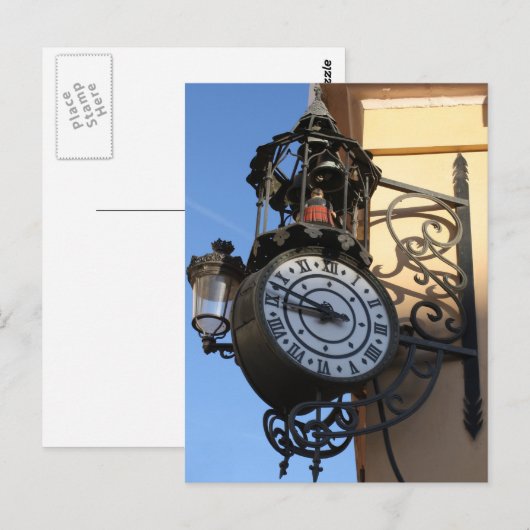 Lampklok Briefkaart (Voorkant / Achterkant)