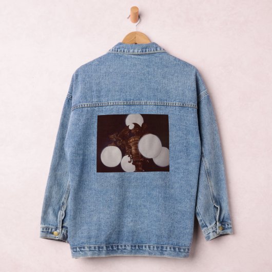 Lamplicht van Demon's Wings Denim Jacket (Hangar)