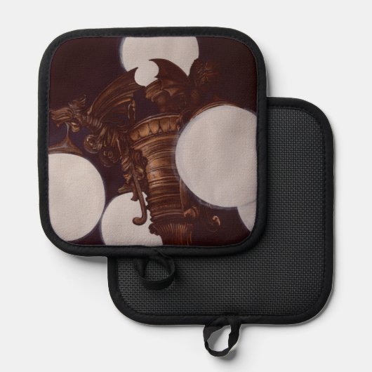 Lamplicht van Demon's Wings Pannenlap (Voorkant / Achterkant)