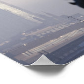 Lamppost door de Theems Poster (Hoek)
