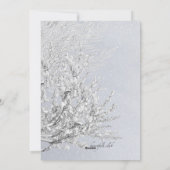 Lamppost en mailbox New Address Holiday Card Feestdagenkaart (Achterkant)