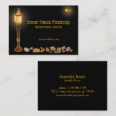 Lamppost Meditation Center Visitekaartje (Voorkant / Achterkant)