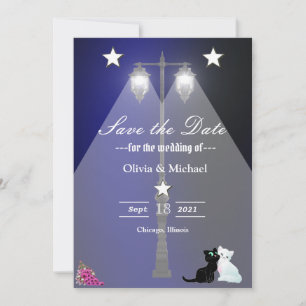 Lamppost Save The Date