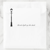 Lamppost Sticker Bookplate (Tas)