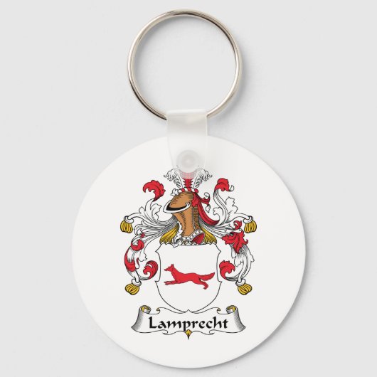 Lamprecht Family Crest Sleutelhanger (Voorkant)