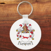 Lamprecht Family Crest Sleutelhanger (Voorkant)