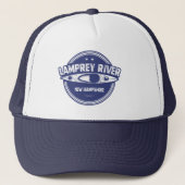 Lamprey New Hampshire Kayaking Trucker Pet (Voorkant)