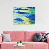 Lamprey River | New Hampshire Canvas Afdruk (Insitu (Woonkamer))