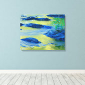 Lamprey River | New Hampshire Canvas Afdruk (Insitu (Houten vloer))