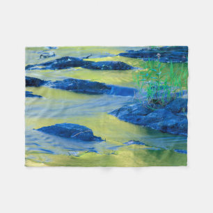 Lamprey River New Hampshire Fleece Deken