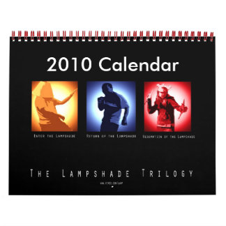 Lampshade Trilogy 2010 Calendar Kalender