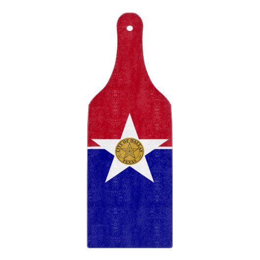 Lampvlag van Dallas voor glassnijbordpapier Snijplank (Voorkant)