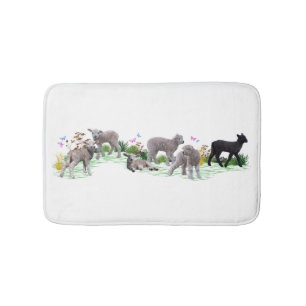 Lams Badmat (kies kleur)