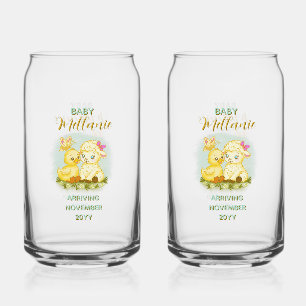 Lams- en eend soda glas