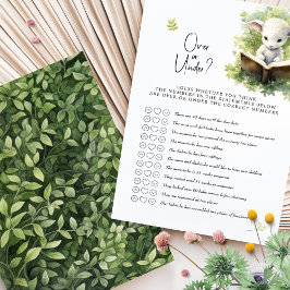 Lamsfeestje spel: Over of Onder?