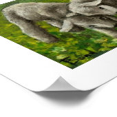 Lamsgevecht afdrukken poster (Hoek)