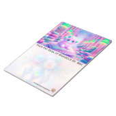 Lamsk in de bibliotheek notitieblok (Schuin)