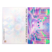 Lamsk in de bibliotheek notitieblok (Voorkant)