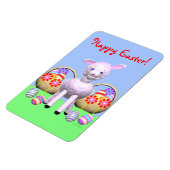 Lamskarakter en Paasmanden Magneet (Linkerzijde)