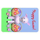 Lamskarakter en Paasmanden Magneet (Horizontaal)