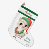 Lamskrans grote kerstkous kerstsok (Voorkant (Hangend))