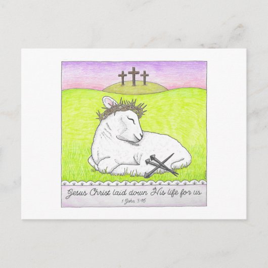 Lamskroon van het Inspirerend Briefkaart van Thorn (Voorkant)