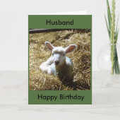 Lamsschaap Verjaardag Kaart Personaliseer Verjaard (Voorkant)