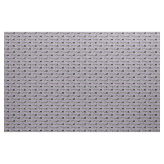 Lamsweide stof (lila) (Yard (91,4 cm))