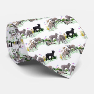 Lamsweide strik (kies kleur) stropdas