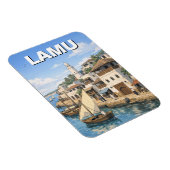 Lamu Kenia Magneet (Rechterzijde)