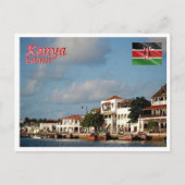 Lamu - Kenia - Panorama - Briefkaart (Voorkant)