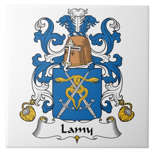 Lamy Family Crest Tegeltje (Voorkant)