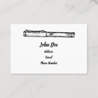 Lamy Safari Visitekaartjes