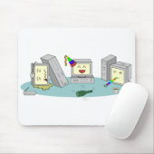 Lan Party Computer Gaming Geeky Muismat (Met muis)