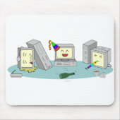 Lan Party Computer Gaming Geeky Muismat (Voorkant)