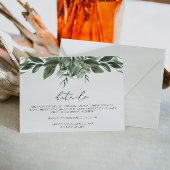 LANA Bohemian Waterverf Greenery — Kaart met detai